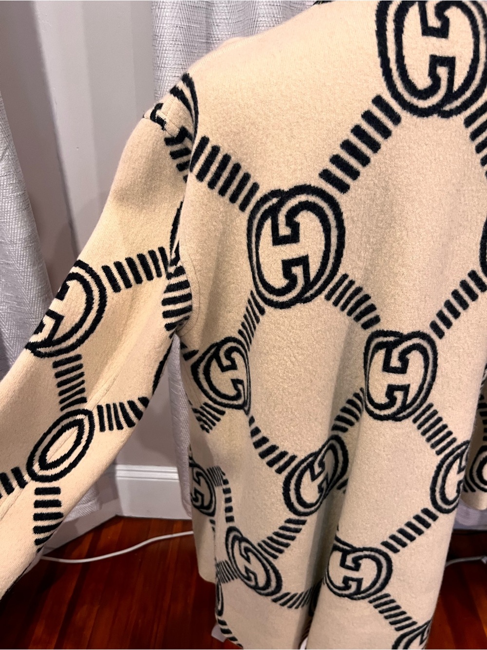 Oversized Gucci Cardigan-reversible - Gem